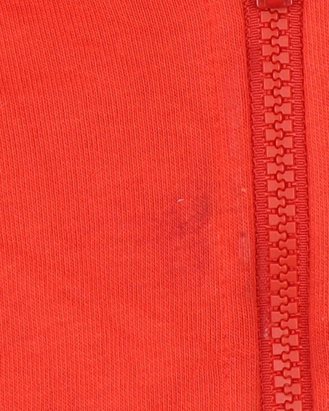 Marks and Spencer Boys Red Superhero Full Zip Hoodie 8 Years