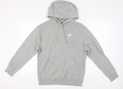 Mens UK Size S Nike Grey Pullover Hoodie