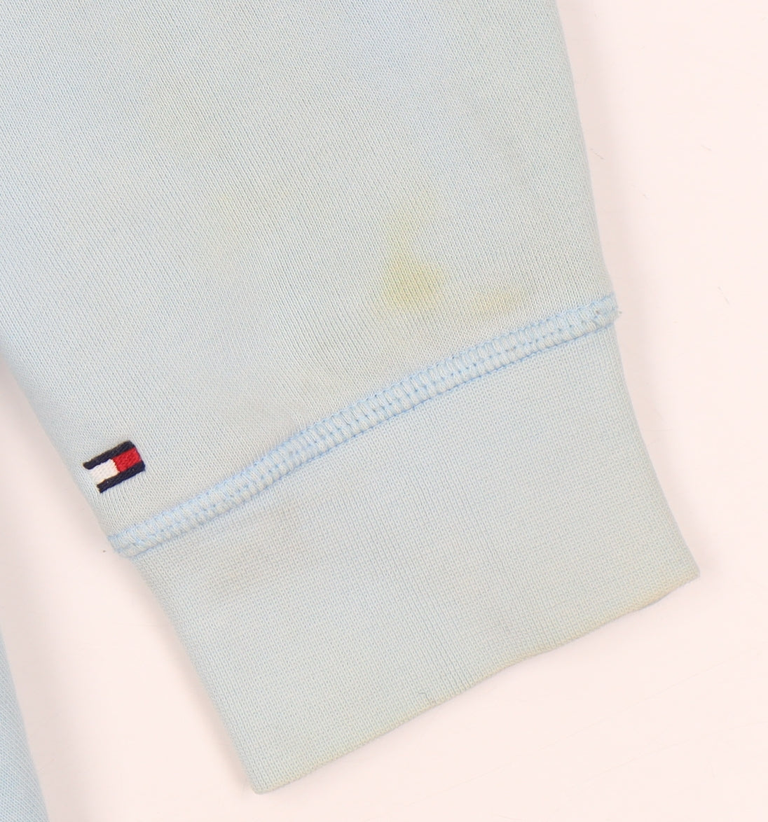 Tommy Hilfiger Men's Blue Hoodie L Logo Pullover