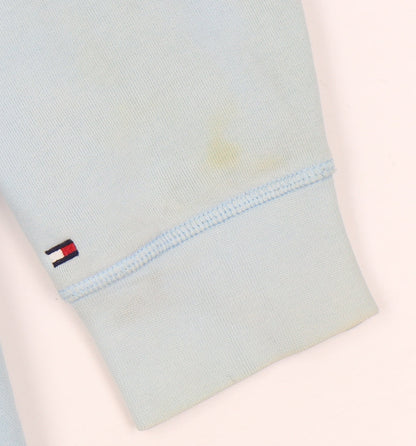 Tommy Hilfiger Men's Blue Hoodie L Logo Pullover