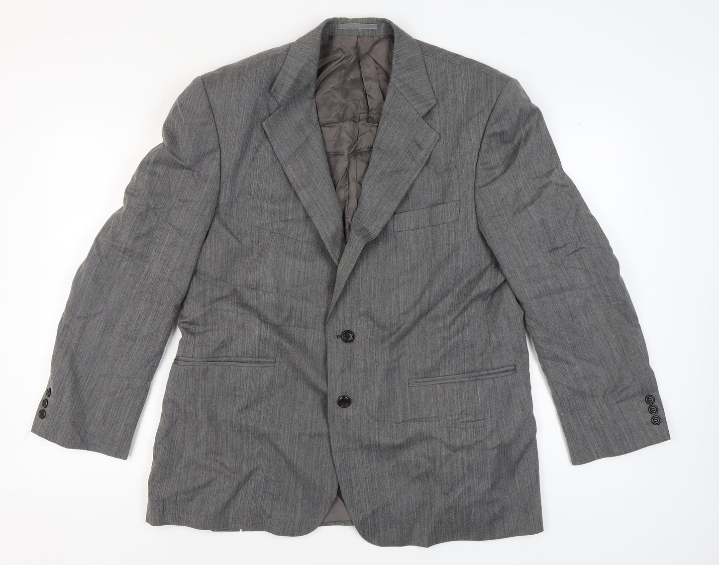 Mens UK Size 44 Debenhams Regular Grey Suit Jacket