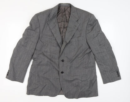 Mens UK Size 44 Debenhams Regular Grey Suit Jacket