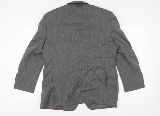 Mens UK Size 44 Debenhams Regular Grey Suit Jacket