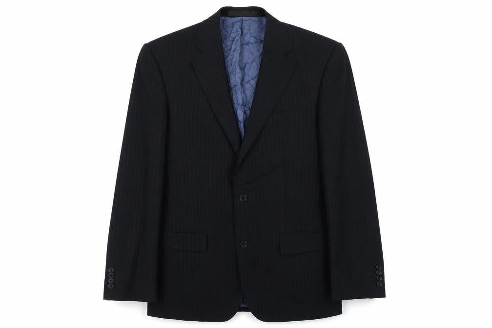 Mens UK Size 38 Marks and Spencer Regular Blue Suit Jacket