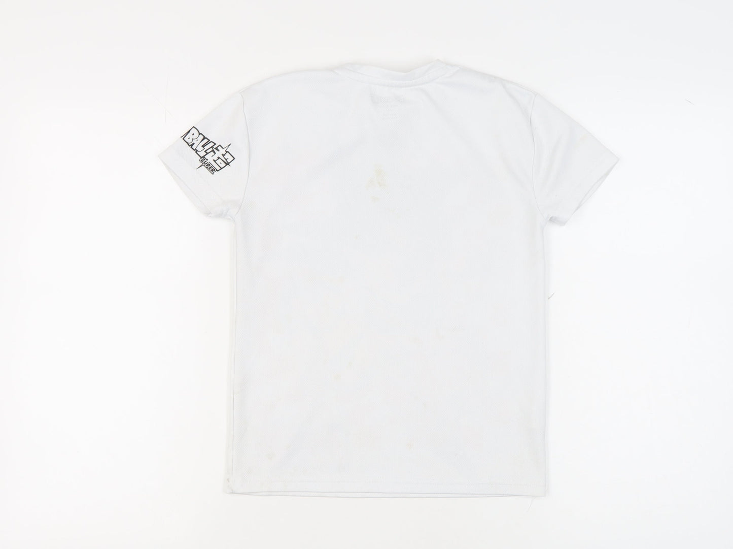 Dragon Ball Super Boys' White Anime T-Shirt, Size 8-9 Years