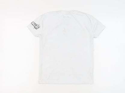 Dragon Ball Super Boys' White Anime T-Shirt, Size 8-9 Years