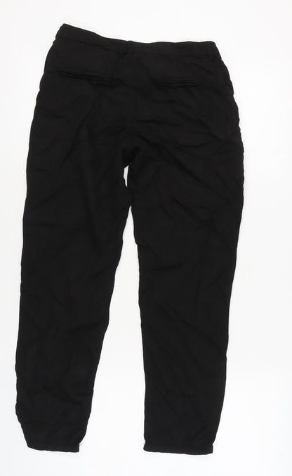 Zara Basic Women's Black Trousers Size 10