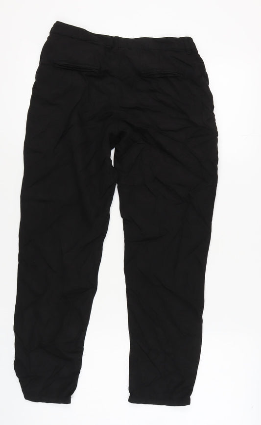 Zara Basic Women's Black Trousers Size 10