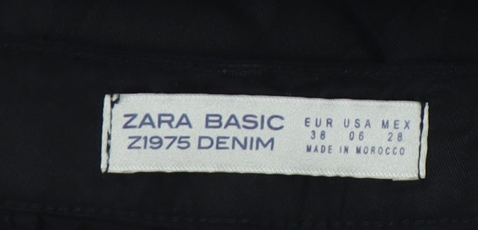 Zara Basic Women's Black Trousers Size 10