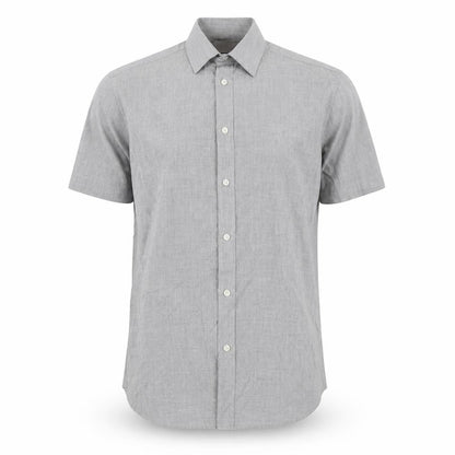 Tailor & Cutter Men's Grey Regular Fit Shirt