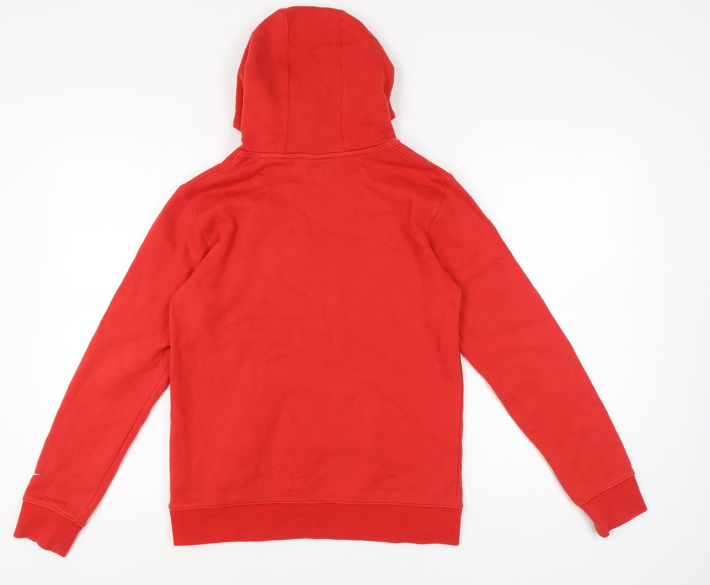 Nike Unisex Red XL Pullover Hoodie with Logo