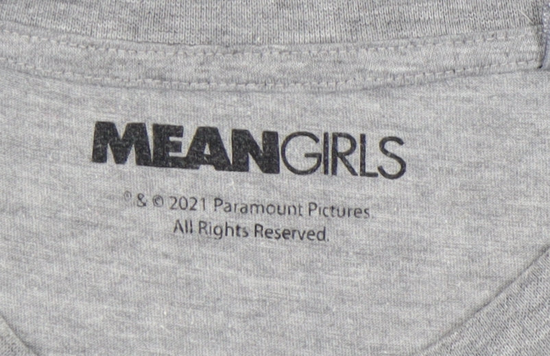 MEAN GIRLS Women's Grey T-Shirt Size 18 Casual