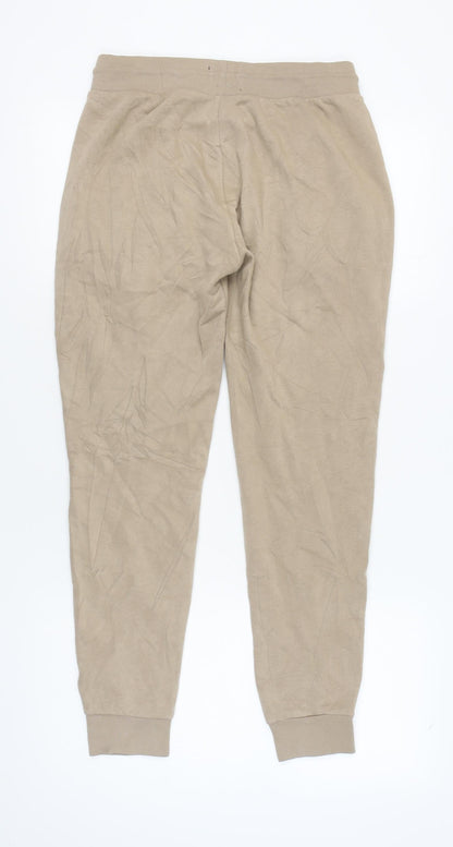 Brave Soul Men's Beige Jogger Trousers, M, Casual Fit