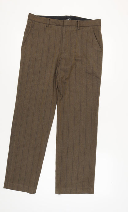 Peter Werth Men's Brown Dress Pants, Size 34