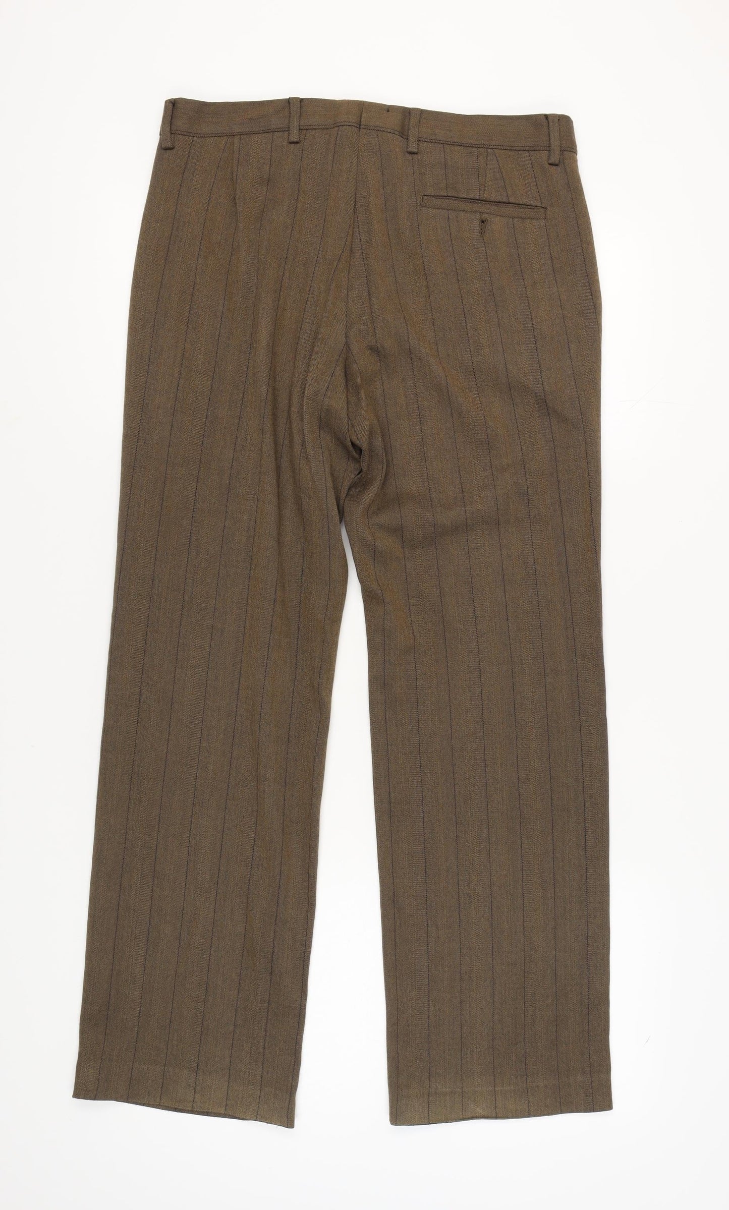 Peter Werth Men's Brown Dress Pants, Size 34