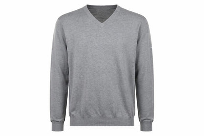 Woodworm Golf Men's Grey XL Knit V-Neck Sweatshirt