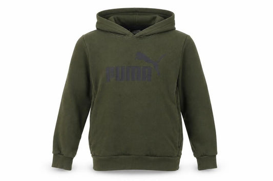 Puma Boys Green Pullover Hoodie - 9-10 Years