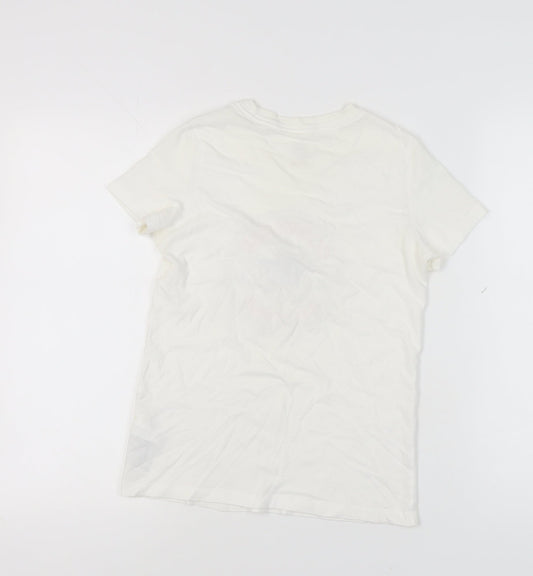 Converse Unisex White XS T-Shirt Classic Fit