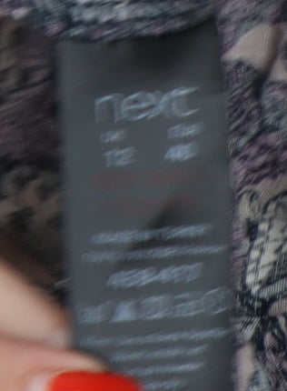 Next Women's Multicoloured Floral Dress Size 12