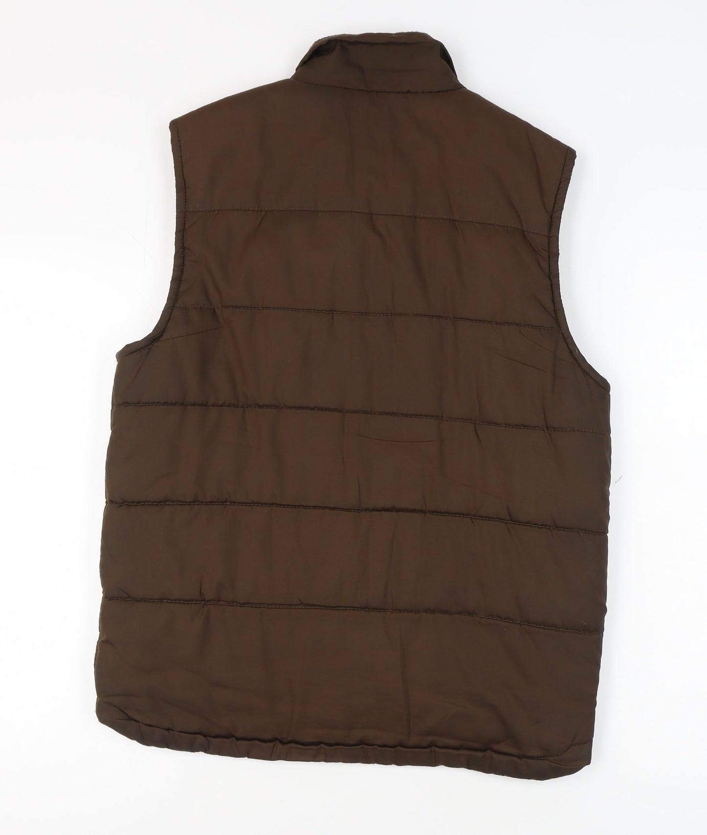 Mens UK Size S NordicTrack Brown Puffer Jacket