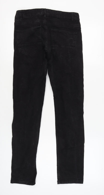 365 Men's Black Slim-Fit Denim Jeans W30