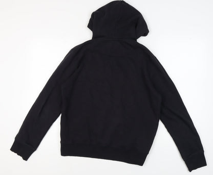 Mens UK Size M French Connection Black Pullover Hoodie