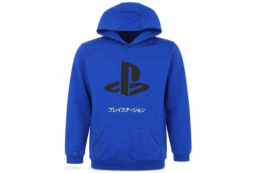 Boys Blue PlayStation Hoodie 12-13 Years Pullover Casual