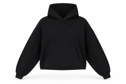 Womens UK Size XS Bershka Black Pullover Hoodie