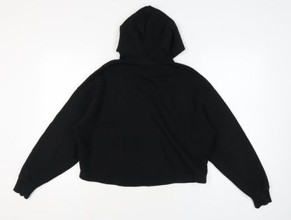 Bershka Women's Black XS Pullover Hoodie