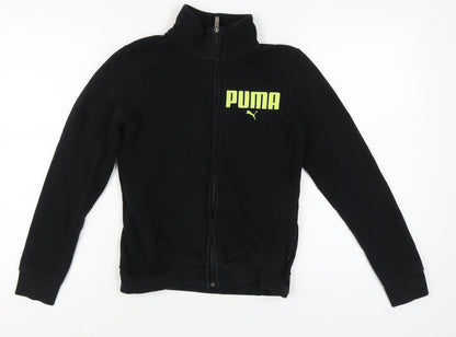 Puma Women's Black Full Zip Hoodie S