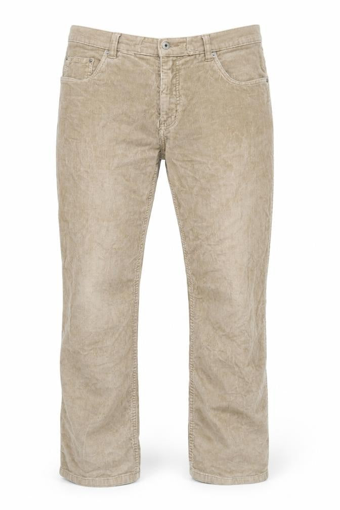 Mens UK Size 35 Angelo Litrico Regular Fit Casual Beige Trousers