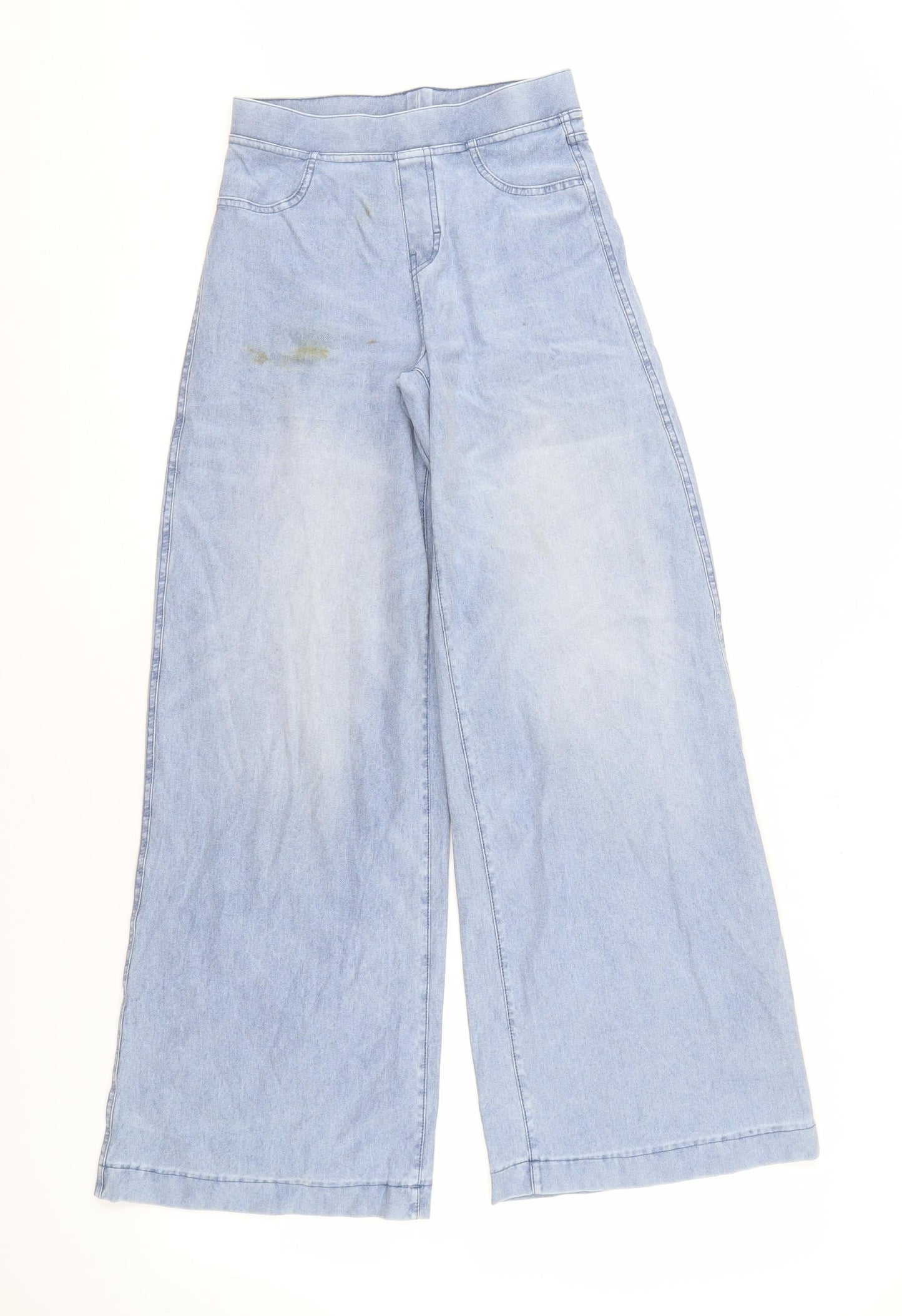 Womens UK Size 13 H&M  Wide-Leg Blue Jeans