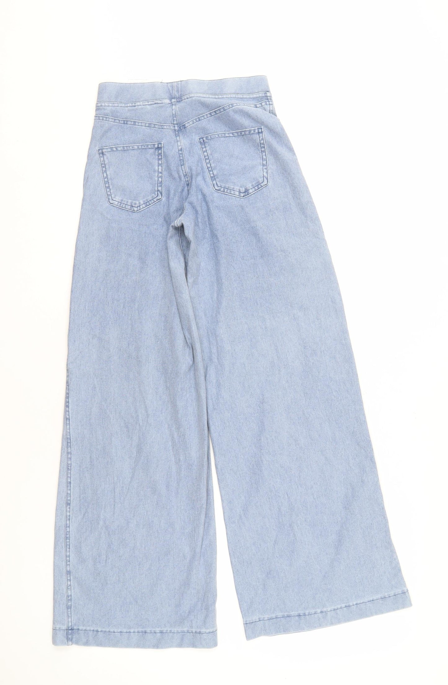 Womens UK Size 13 H&M  Wide-Leg Blue Jeans