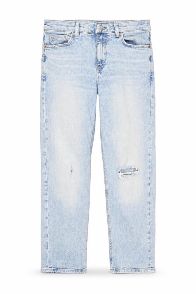 Womens UK Size 10 Marks and Spencer  Boyfriend Blue Jeans