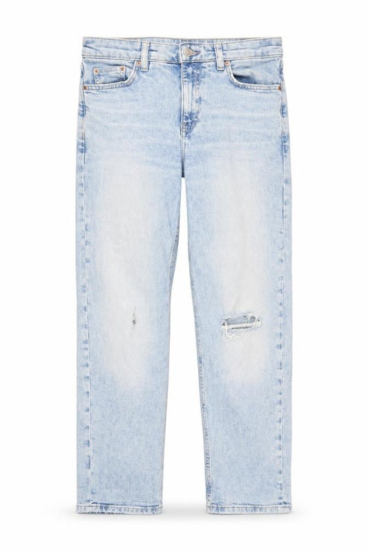 Womens UK Size 10 Marks and Spencer  Boyfriend Blue Jeans