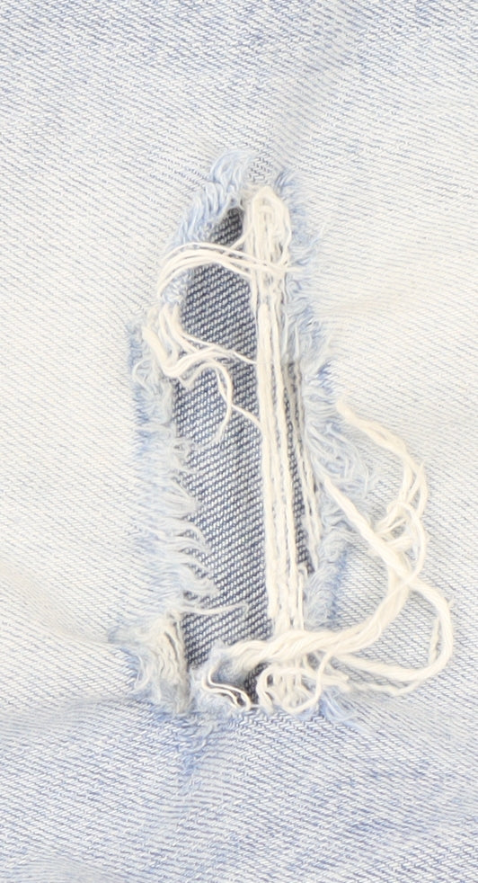 Womens UK Size 10 Marks and Spencer  Boyfriend Blue Jeans