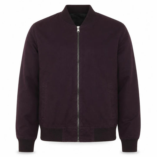 Mens UK Size S New Look Purple Bomber Jacket