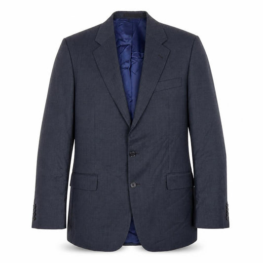BHS Men's Blue Suit Jacket, 40in, Long, Business Formal