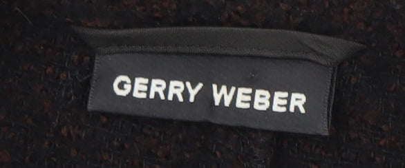 Gerry Weber Women’s Black Acrylic Wool Jacket Size 12
