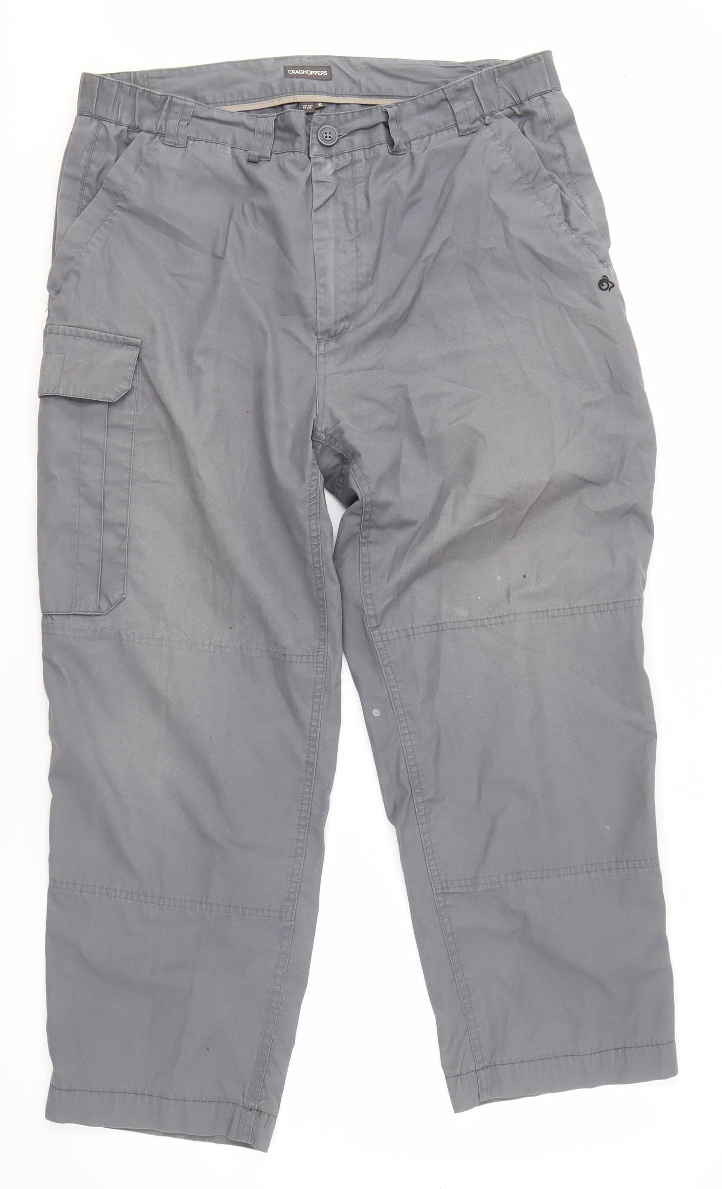 Mens UK Size S Craghoppers  Cargo Grey Trousers