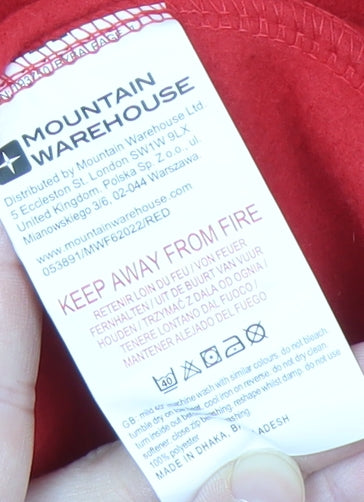 Mountain Warehouse Boys Red Fleece Hoodie 13 Years
