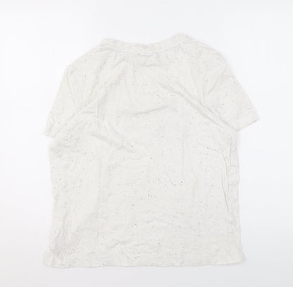 Unisex Adults UK Size M FRIENDS White Jersey T-Shirt