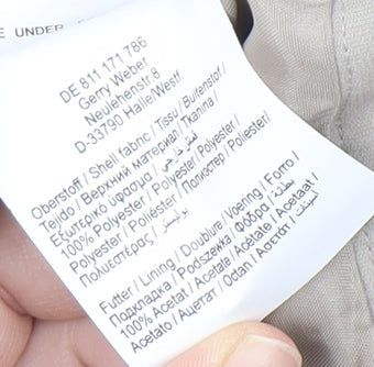 Gerry Weber Women's Beige Skirt UK 20 with Buckle Accent