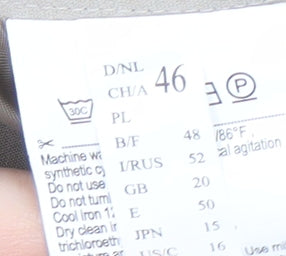 Gerry Weber Women's Beige Skirt UK 20 with Buckle Accent