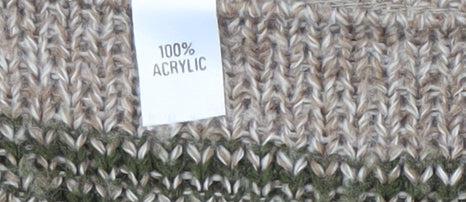 Greenwoods Men's Beige Geometric Pullover M V-Neck Jumper