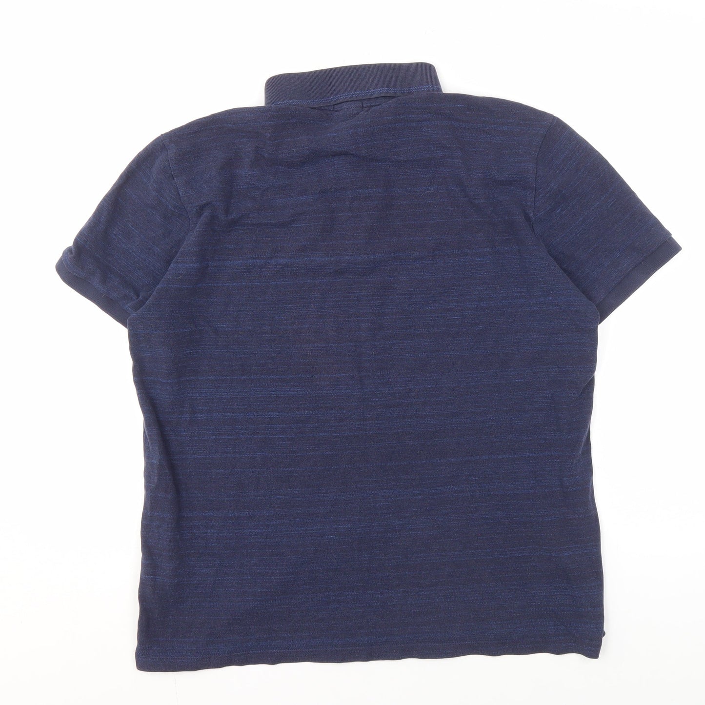 Hugo Boss Men's Blue XL Regular Fit Polo Shirt