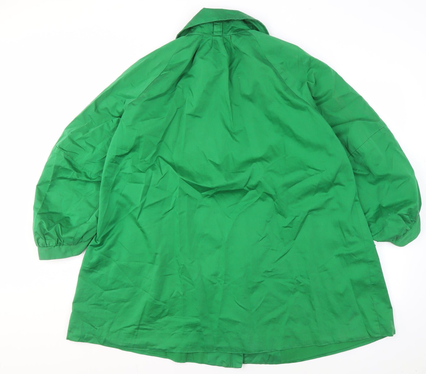French Connection Women's Green Mid-Length Coat Size 12