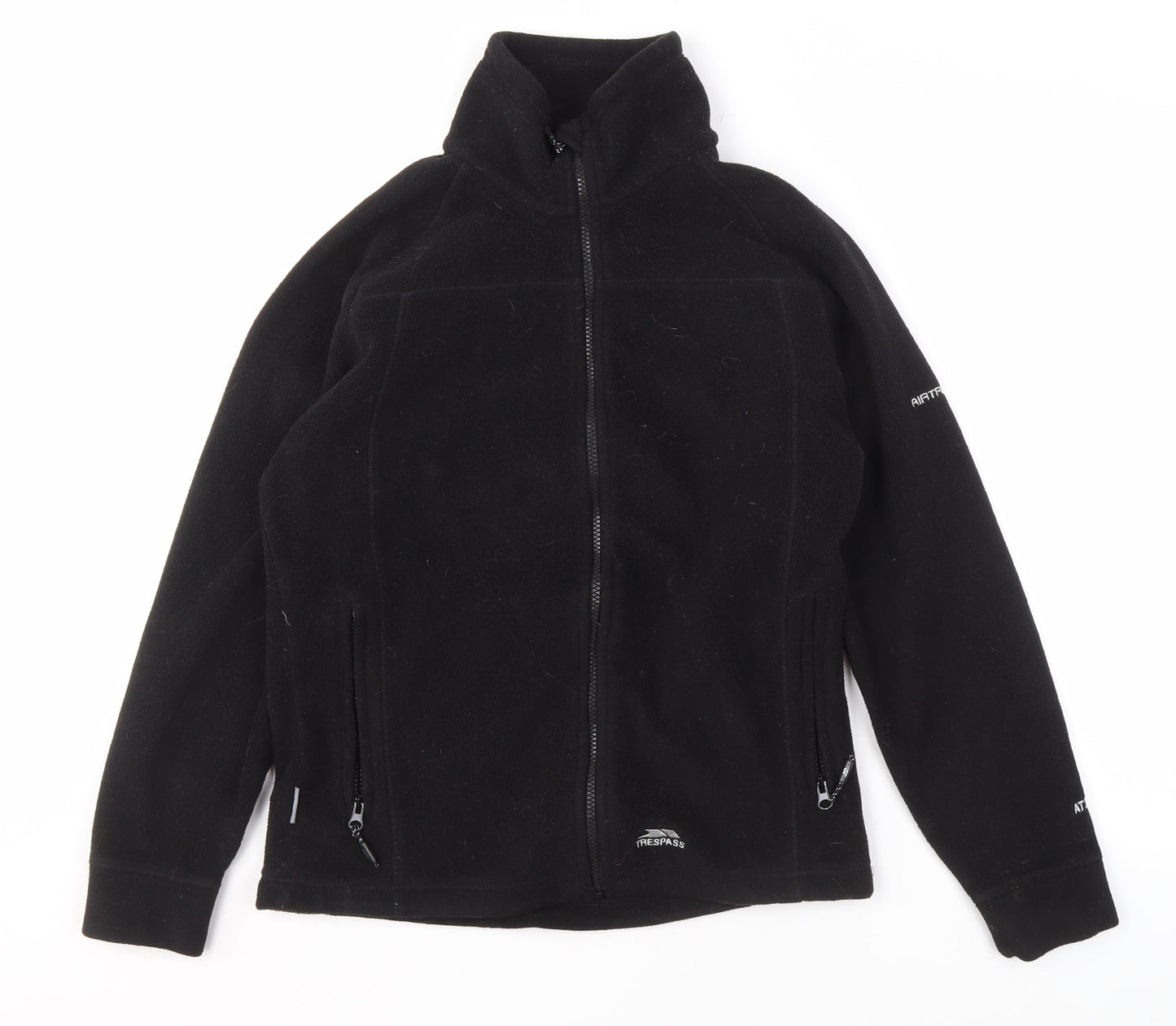Trespass Women's Black Windbreaker Jacket, Size 12