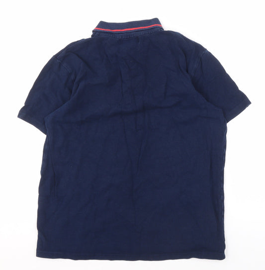 Middlesbrough F.C. Men's Blue Polo Shirt, M