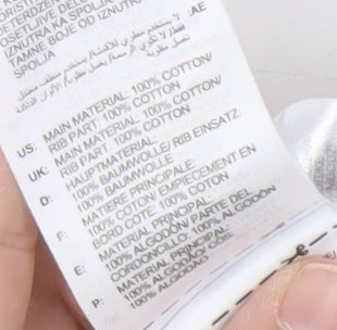 Adidas Men's White Graphic Print T-Shirt Size S